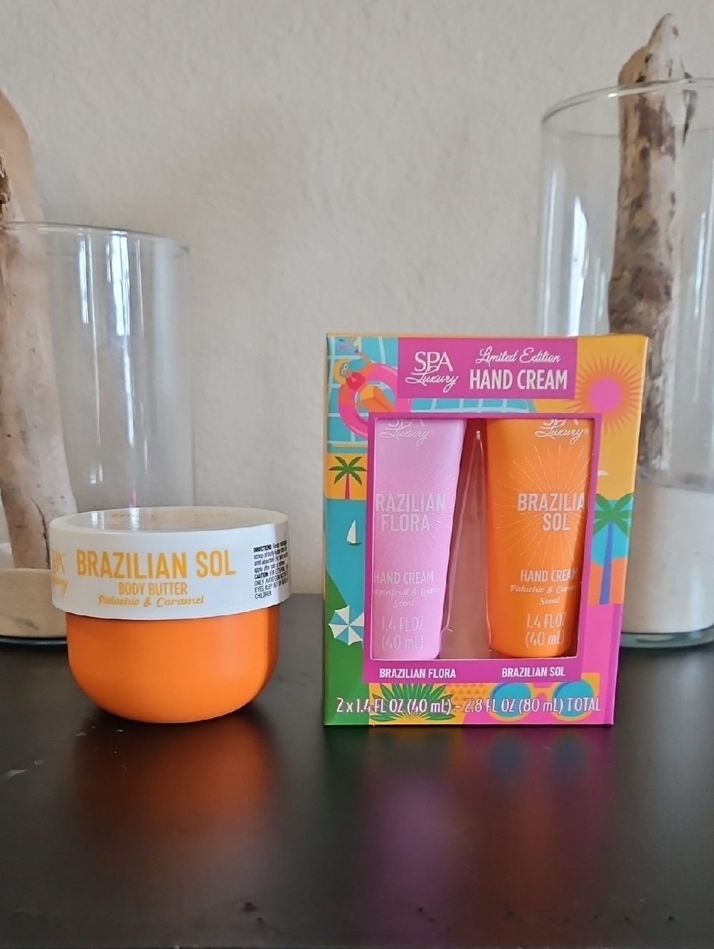 Brazilian Sol Body Butter And Hand Cream Bundle - NIB